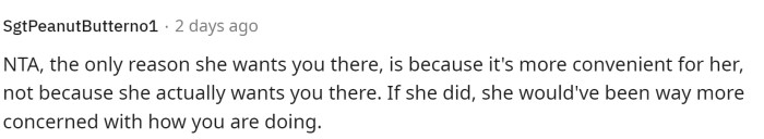 This is also true because the SIL is asking for more selfish reasons, so OP didn't need to feel obligated to give her an answer ASAP.