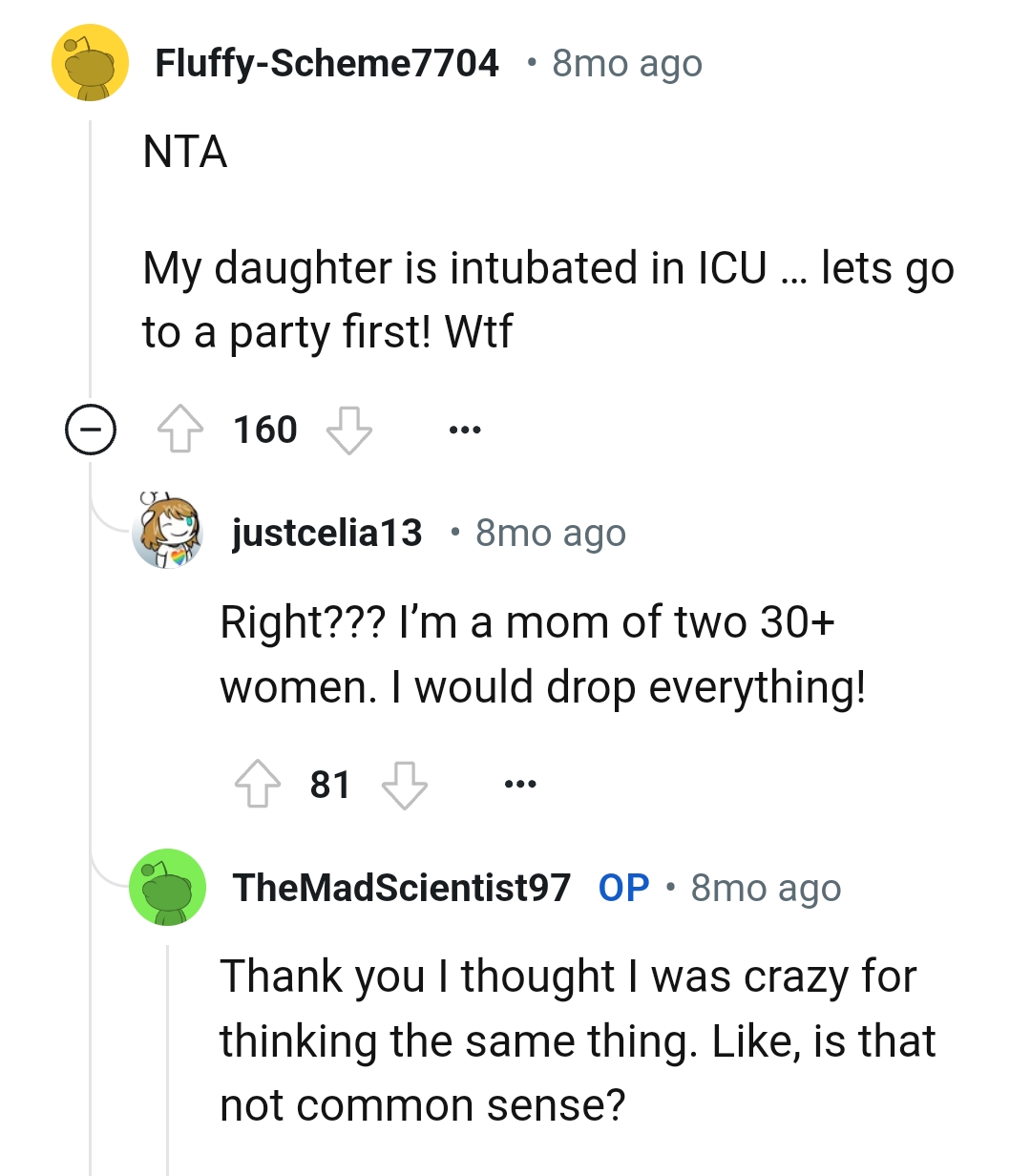 The OP thought he was crazy for thinking the same thing