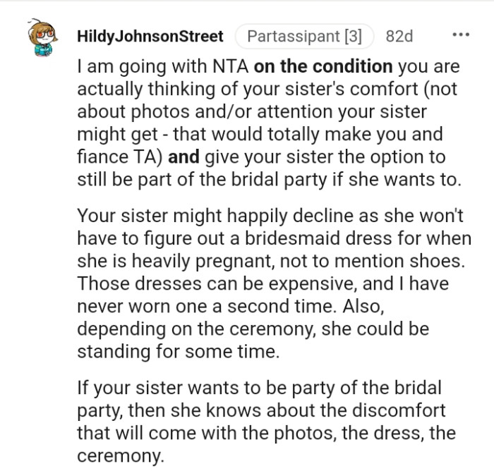 This Redditor has never wore a bridesmaid dress a second time
