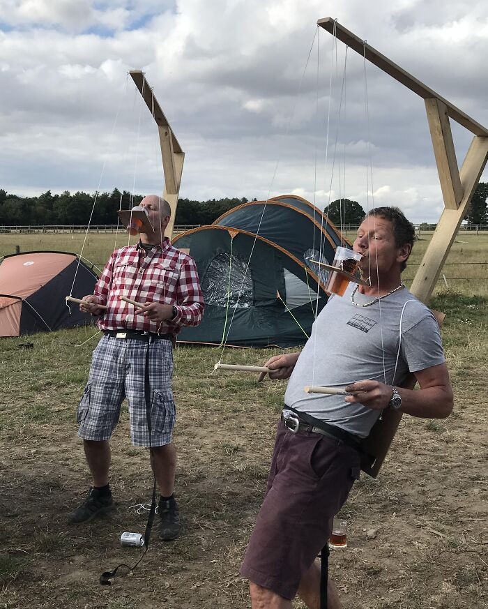 "The Family Camping Trip's Drinking Games Are Getting Out Of Hand"