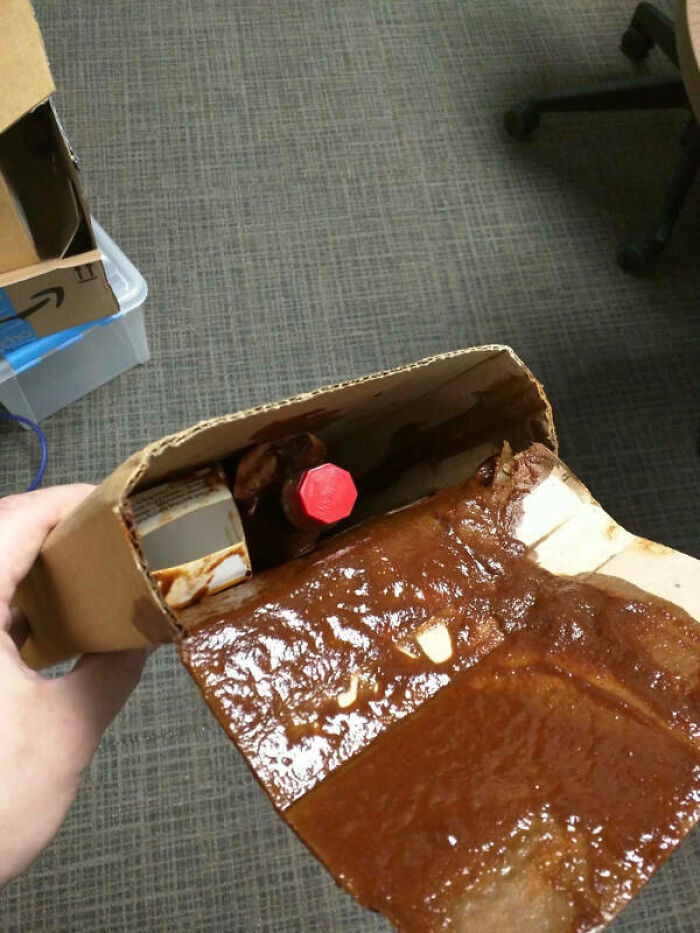"Amazon Shipped My Hot Sauce Without Any Padding"