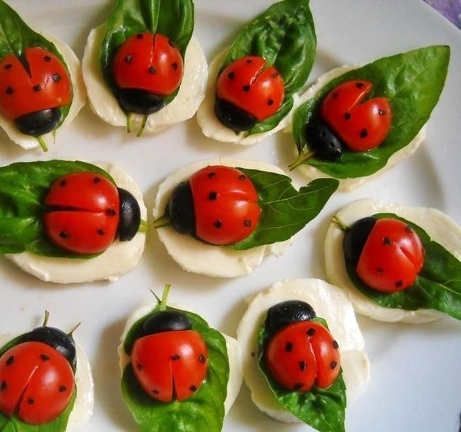 20. A Caprese Salad Crawling with Charm!