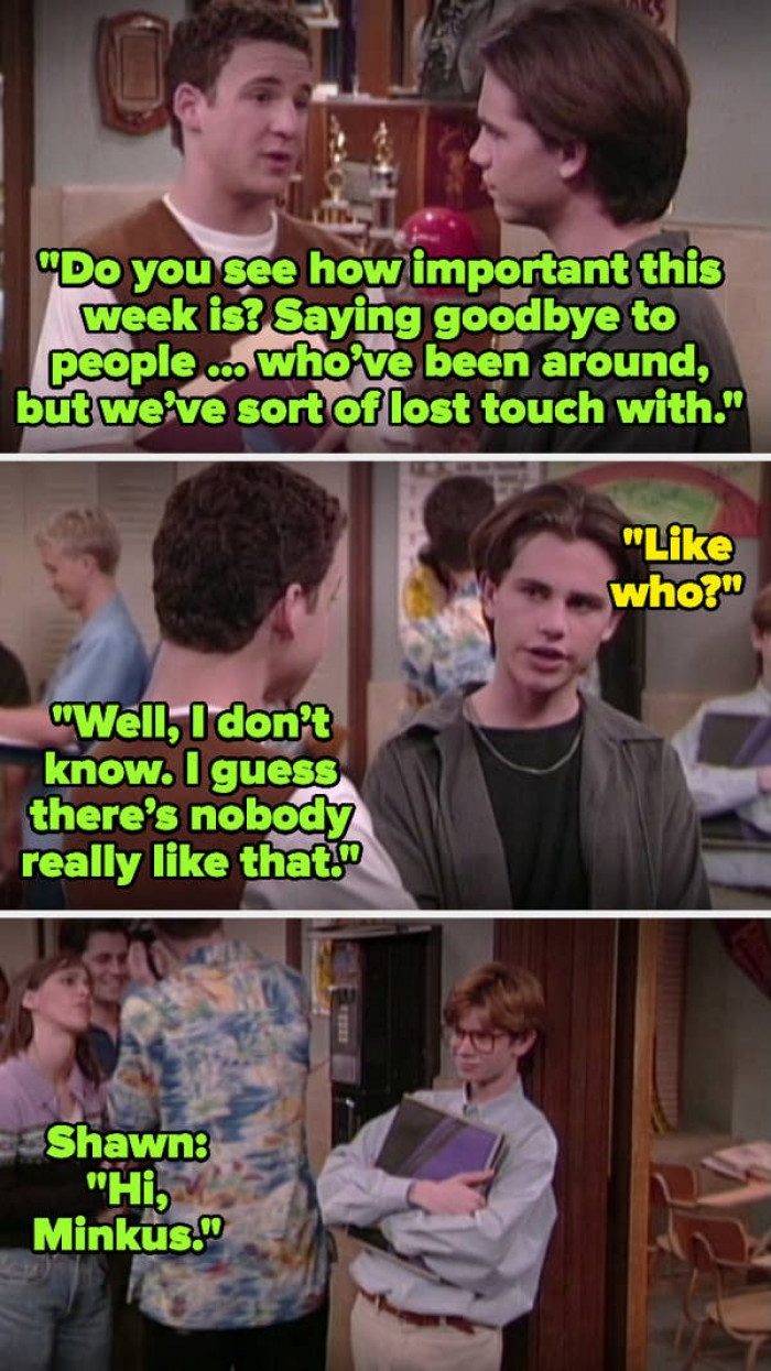 Hi, Minkus