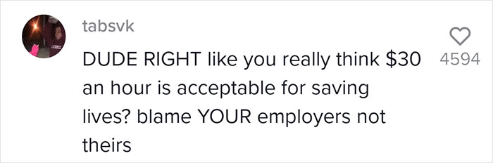 It's not her fault at all. This is what's wrong with the world, though.