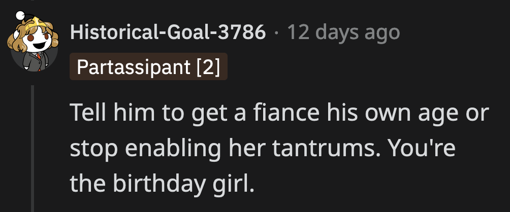 OP's brother should be embarrassed.