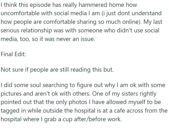 He sees things more clearly now