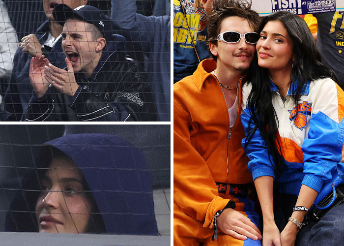 2. Kylie and Timothée, but make it Halloween-core