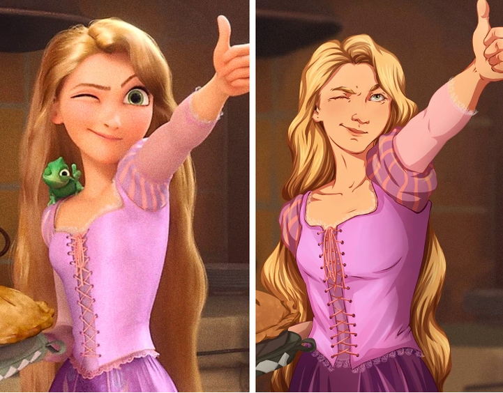 6. Rapunzel, Tangled