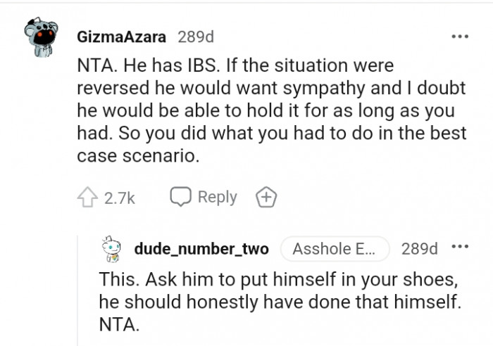 You did what you had to do