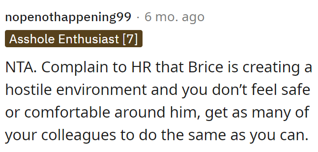 OP should strike first.