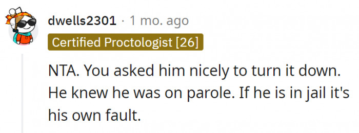 13. OP did it right, but the neighbor still acted rudely.