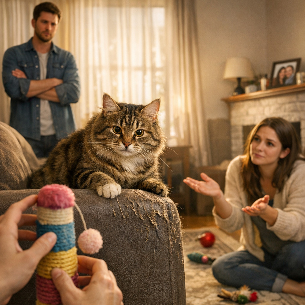 AITA for Refusing to Declaw Girlfriends Cat? Cat Scratching Dilemma