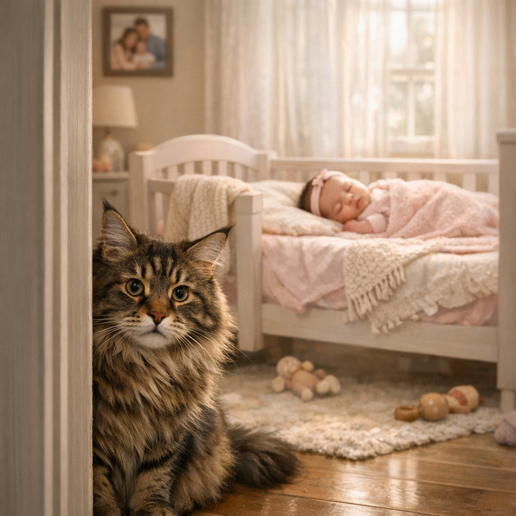 Should I Keep My Cat Away from My Newborn Baby? | AITA?