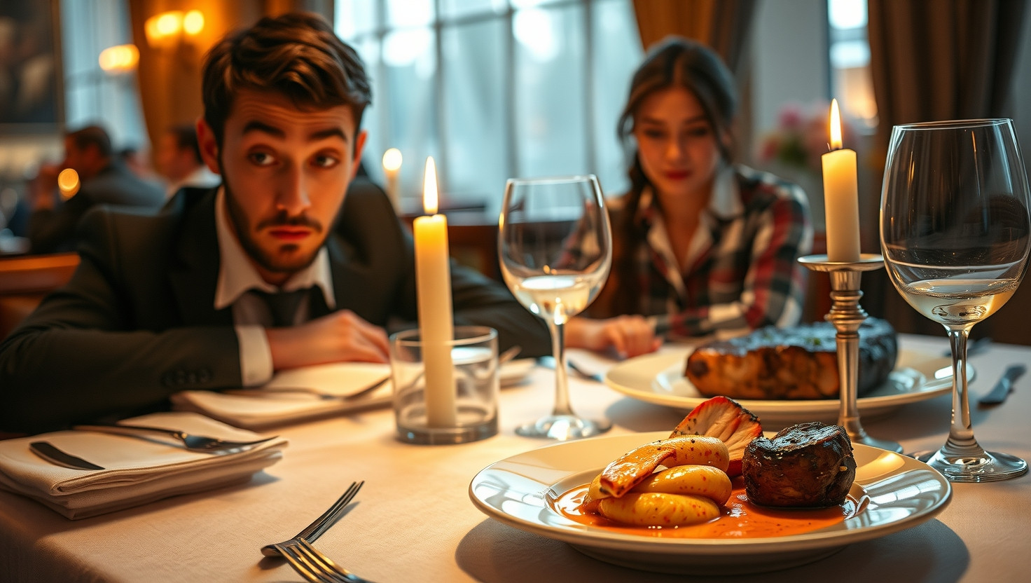 Man snaps at server over wrong dinner order - AITA?