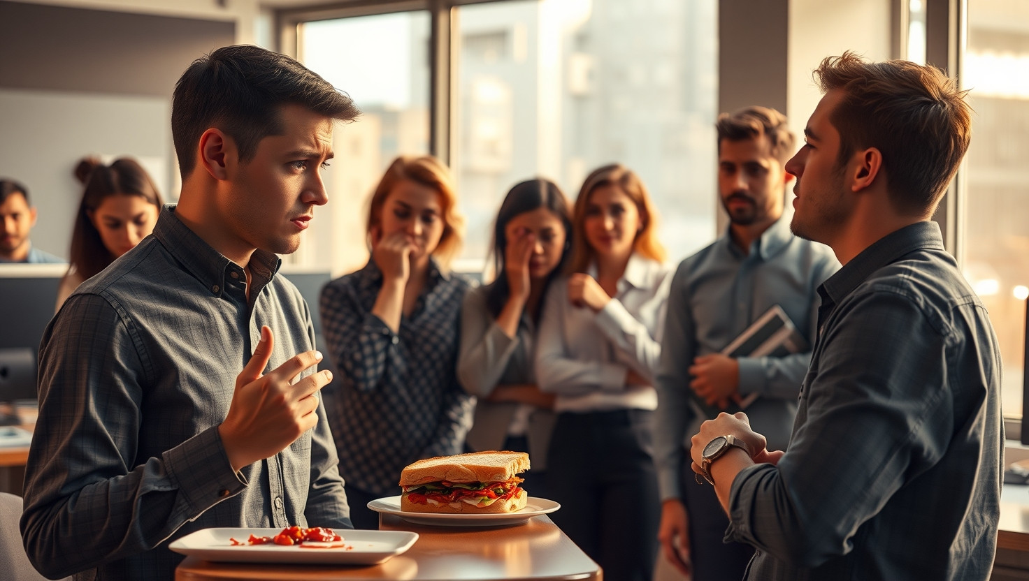 Confronting Colleague for Stealing Office Lunch: Justified or Over the Line?