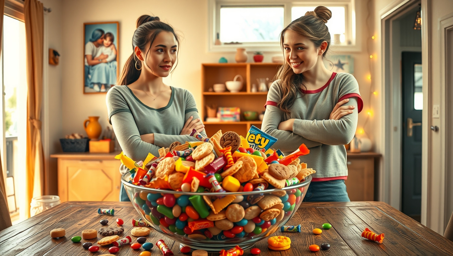 Sibling Drama: Am I Wrong for Keeping My Junk Food Stash a Secret?