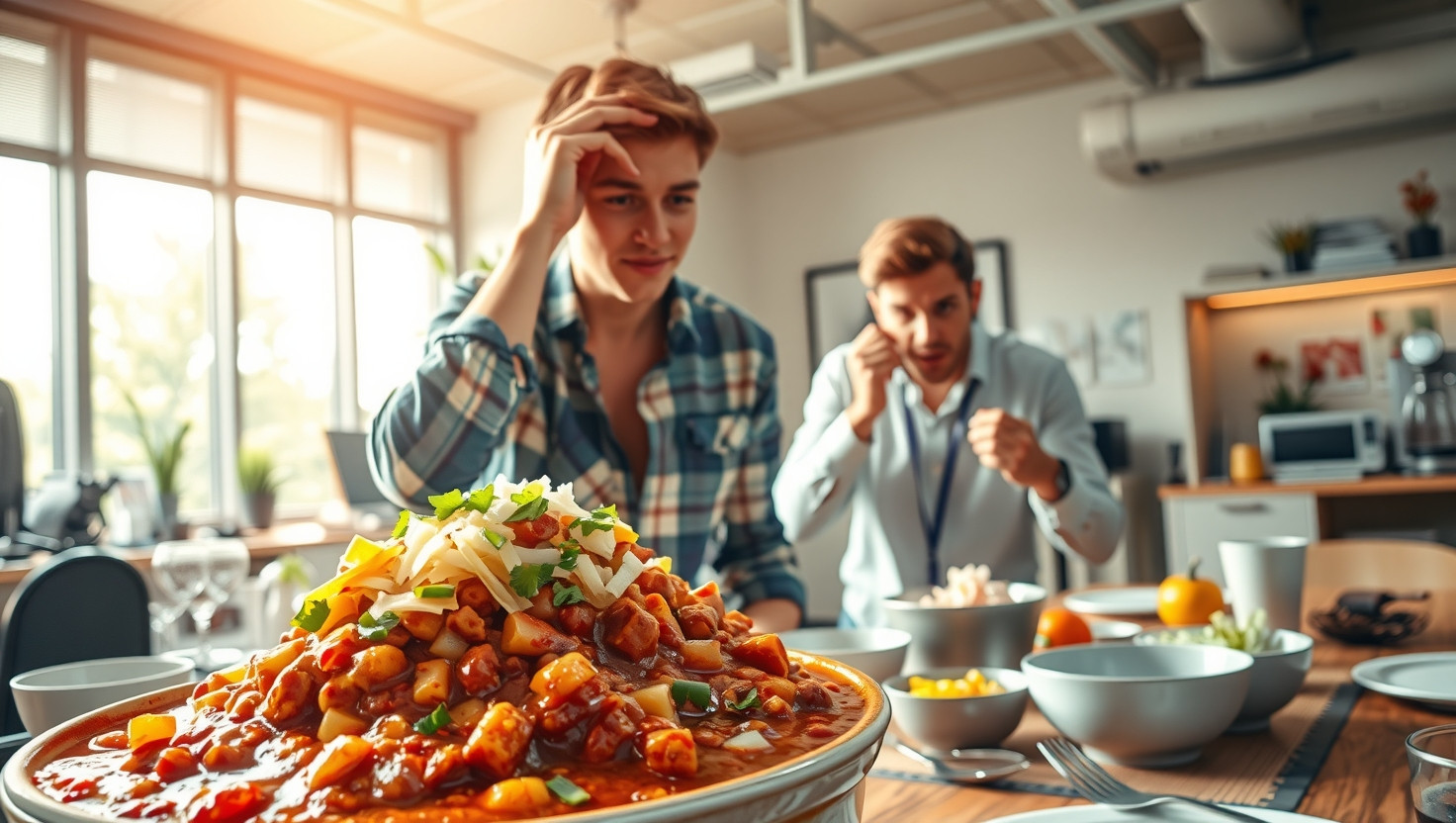 Should I Have Warned My Colleague About Being Sick Before Sharing My Homemade Dish?