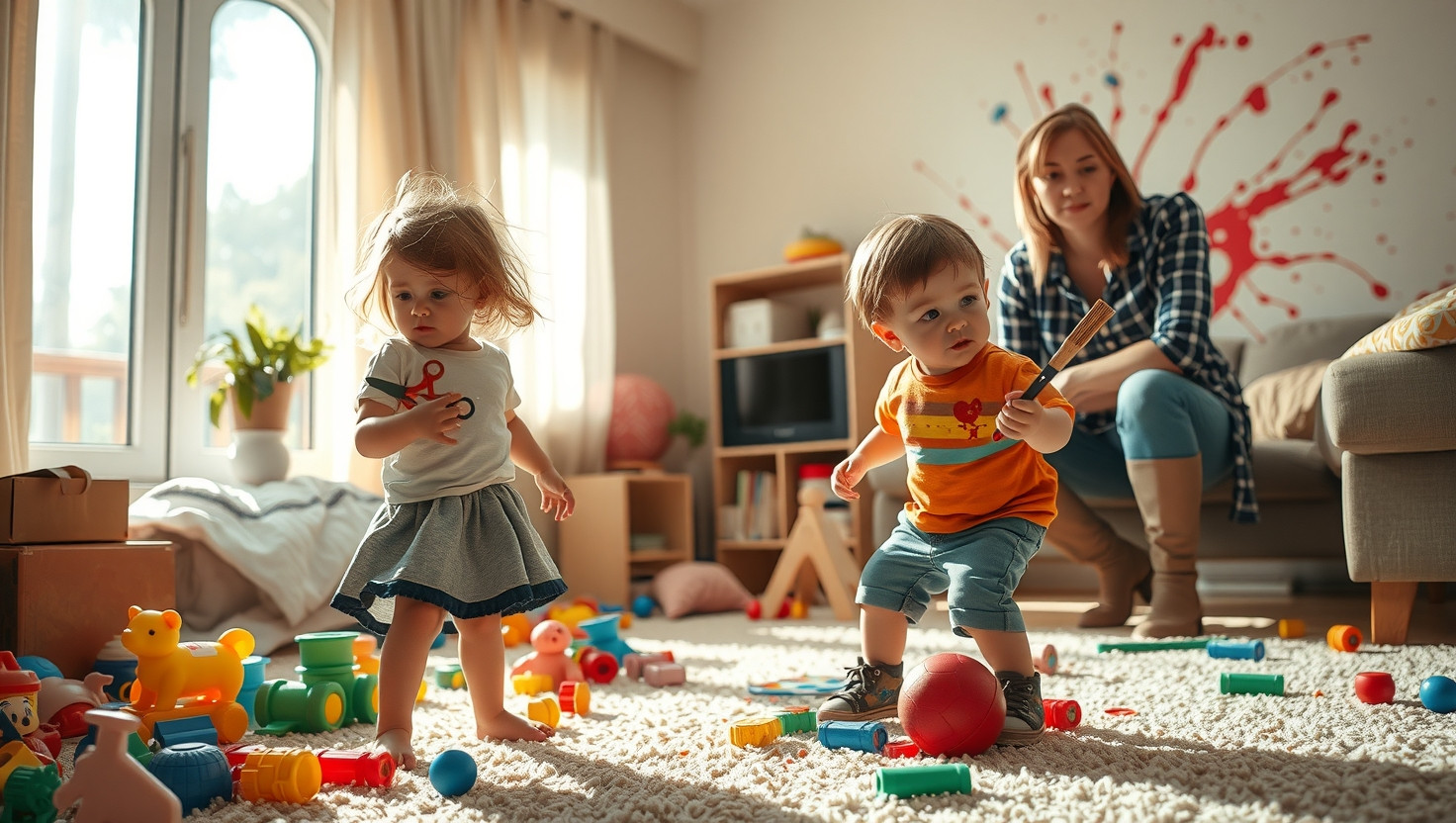 Friends Chaotic Kids Push Me Over the Edge: AITA for Refusing to Babysit?