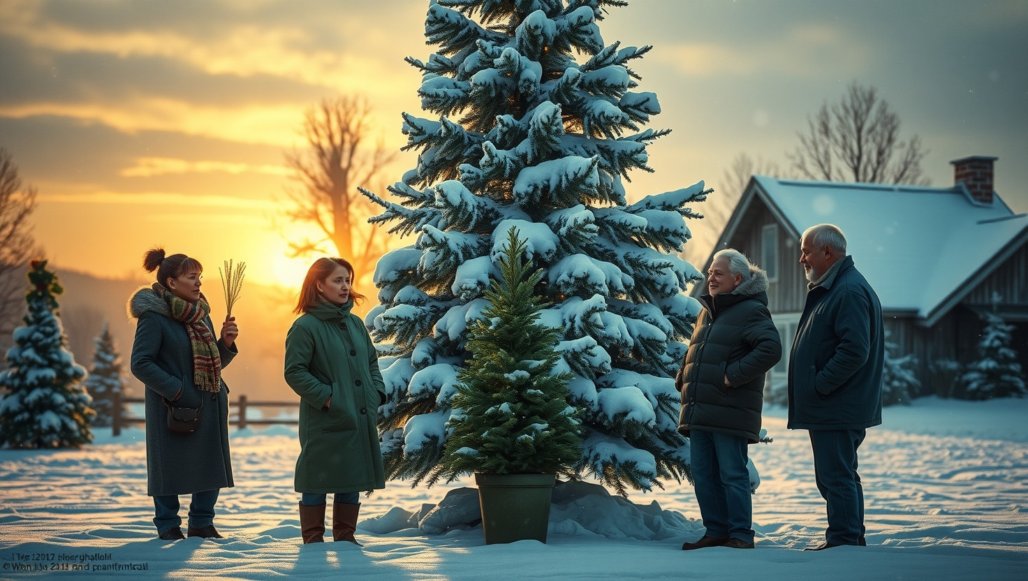 Family Tradition vs. Environmental Concerns: AITA for Questioning Our Christmas Tree Tradition?