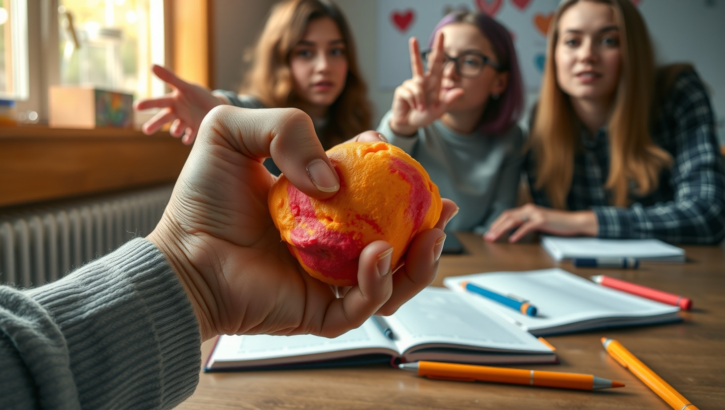 AITA for not sharing my stress toy with friends?
