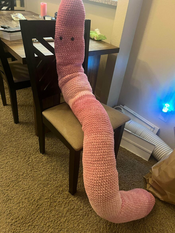 "The Giant Worm!"