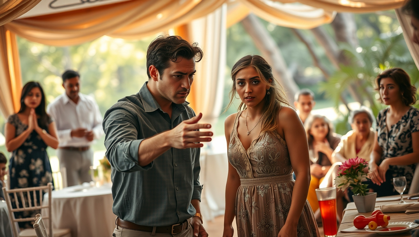 Family Reunion Drama: Exposing Siblings Secret Affair at Public Event