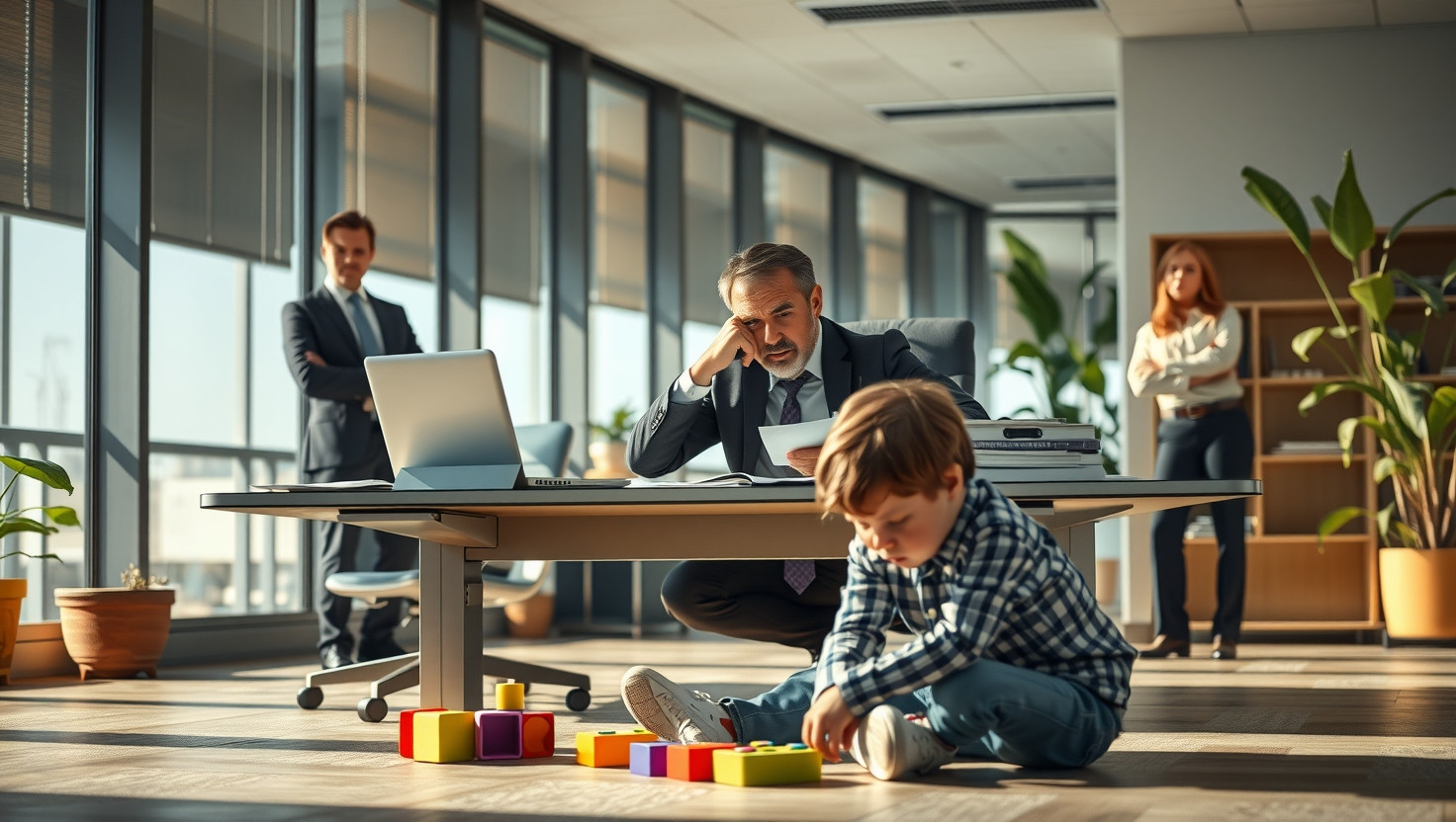 Breaking Company Policy: AITA for Bringing My Kids to the Office During an Emergency?