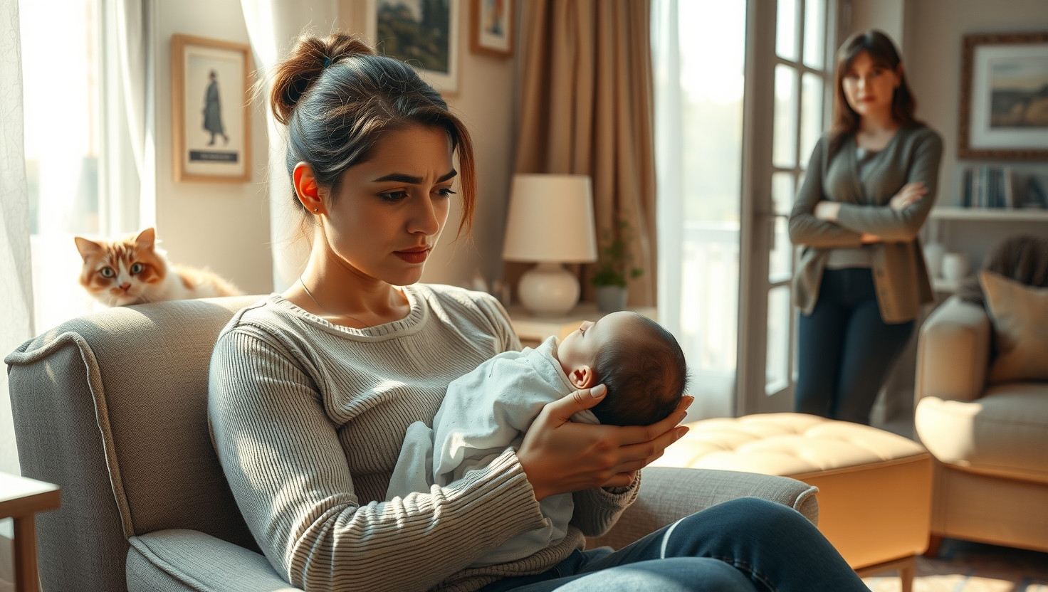 Am I Wrong to Keep My Friends Cats Away from My Newborn?