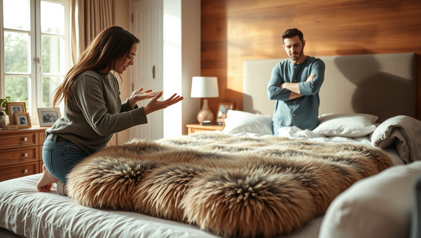 AITA for Keeping Faux Fur Mattress Against Spouses Allergies?