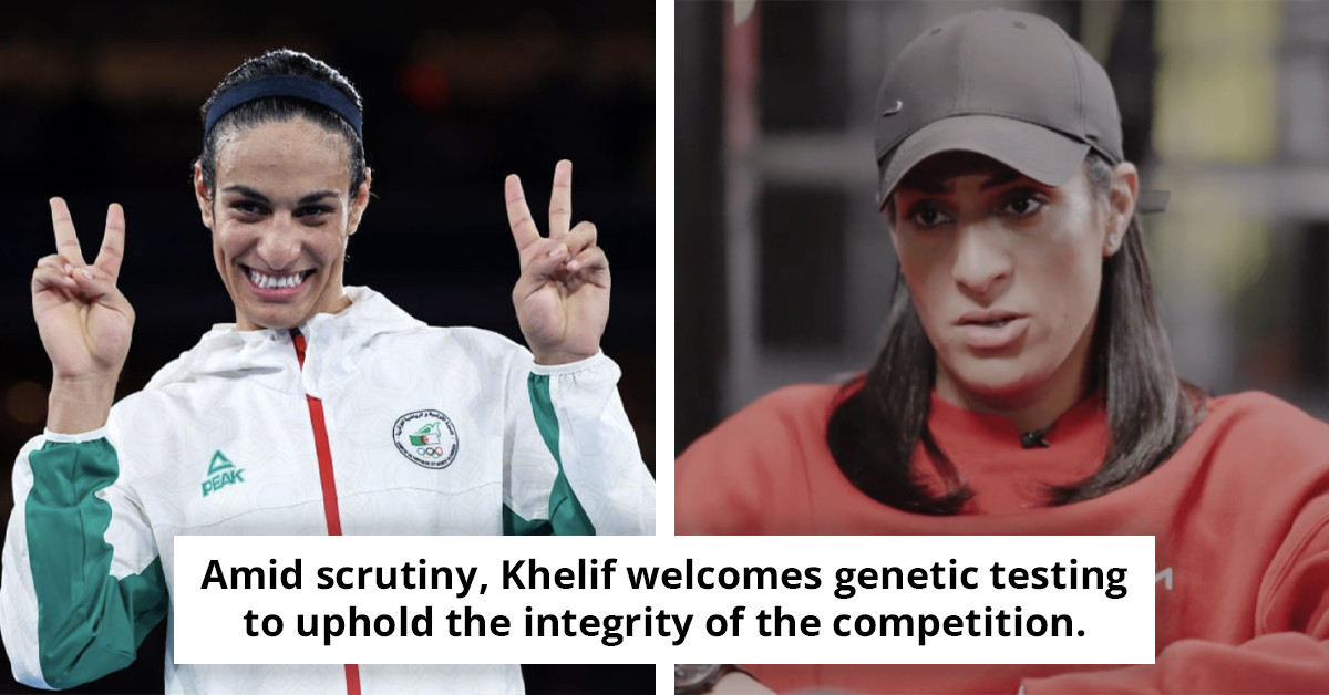 Olympic boxer Imane Khelif responds to Trump following his remarks about her in the midst of a gender debate.