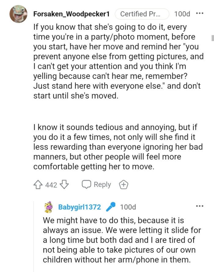 I can't get your attention, and you think I'm yelling