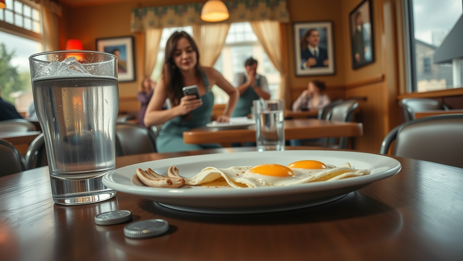 AITA for tipping $0.25 after terrible service and food?