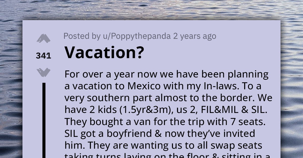 Redditor's Anxiety Mounts As Another Member Joins Family Road Trip In Van With Inadequate Seating For Everyone