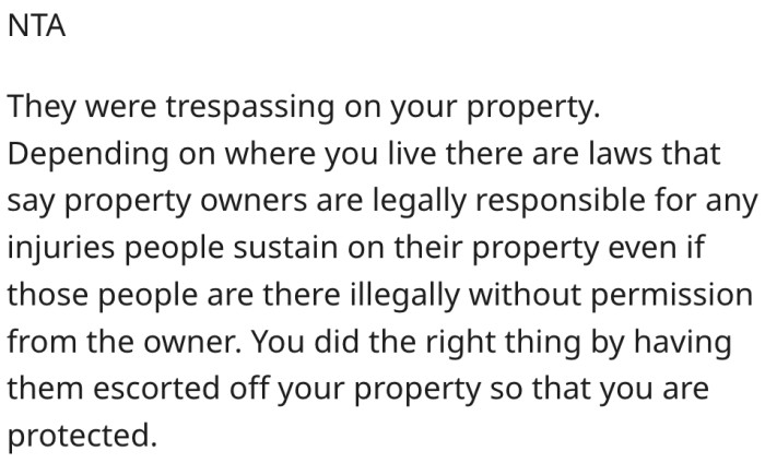 12. Landlords are responsible for injuries sustained by anyone on their property in some places.