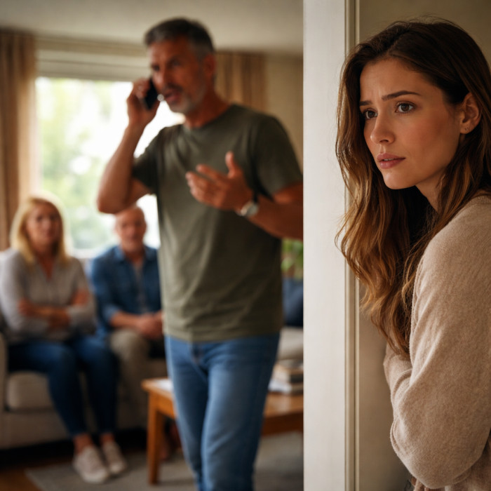 The Redditor's husband accused her of “spying” and stirring up drama.