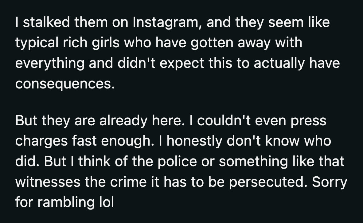 Lindy and the Lindys were a privileged group of friends who thought they could get away with everything.
