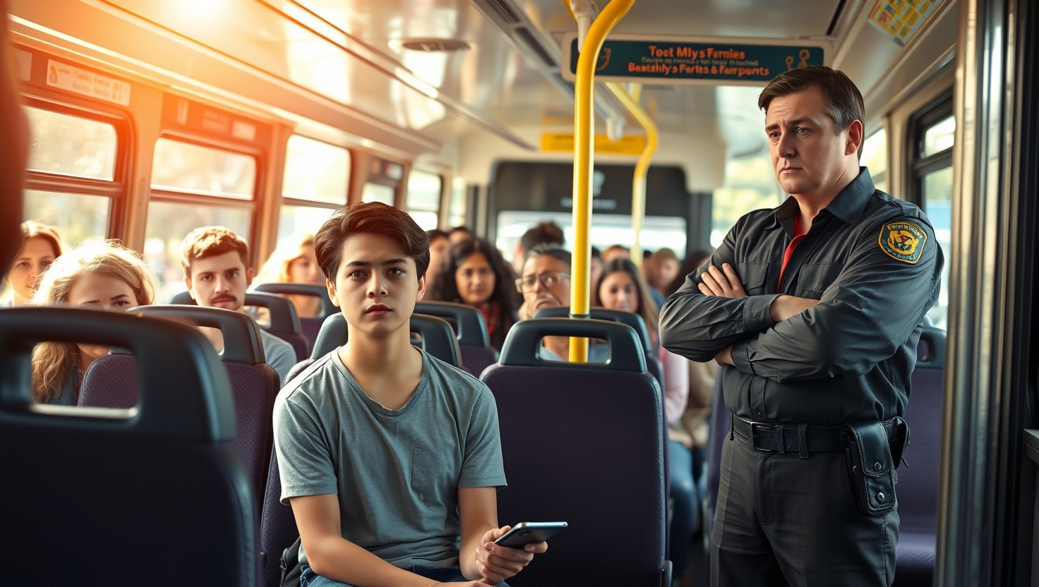 Caught Fare Evading: Students Bus Ride Turns Traumatic