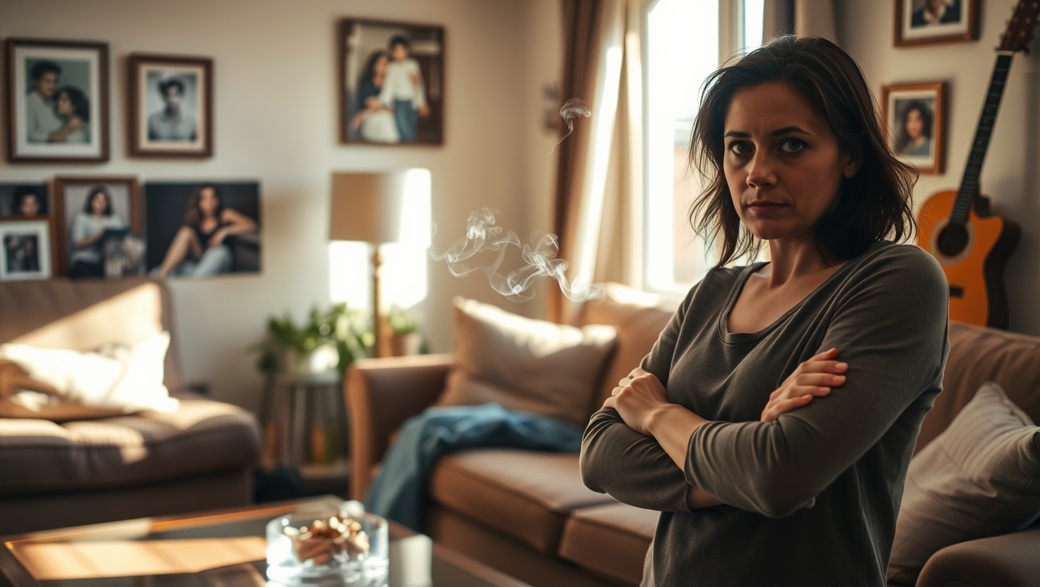 AITA for Asking My Mom to Stop Smoking Around Me Due to Allergies?