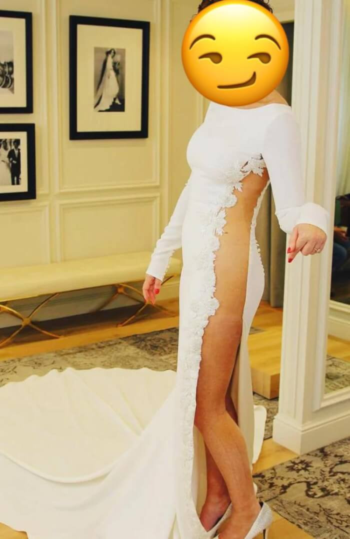 16. I, for one, do not find anything sexy when the slits are that high