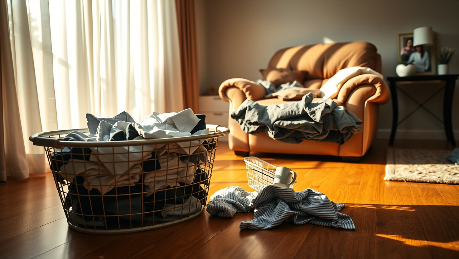 30-Year Marriage Dilemma: Should I Leave the Laundry Basket for Husband to Deal with?