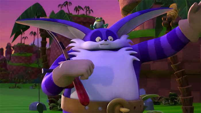 Big The Cat from Sonic The Hedgehog.