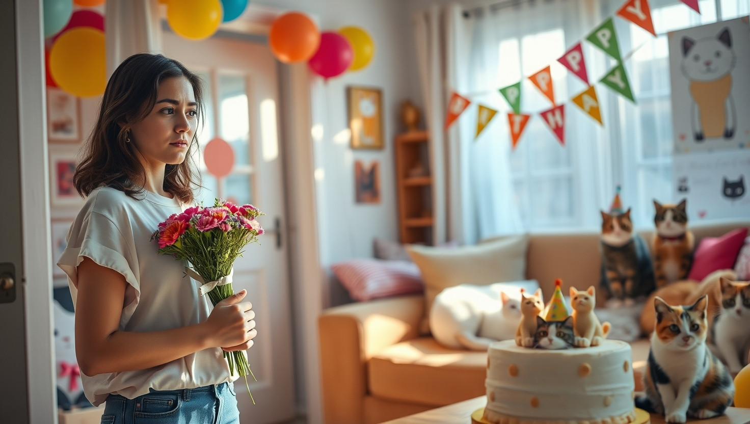 Friends Cat-Themed Birthday Party Sparks Allergic Reaction - AITA?