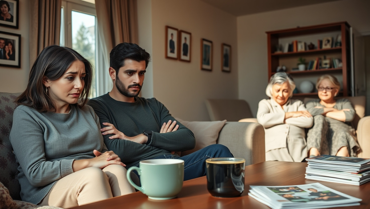 Should I ask my parents to pay rent for their extended stay in our home?