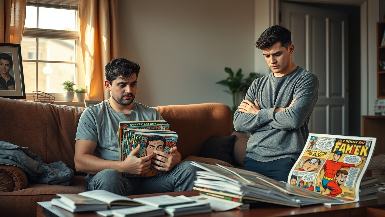 Should I Sell My Brothers Comic Collection to Cover His Rent?