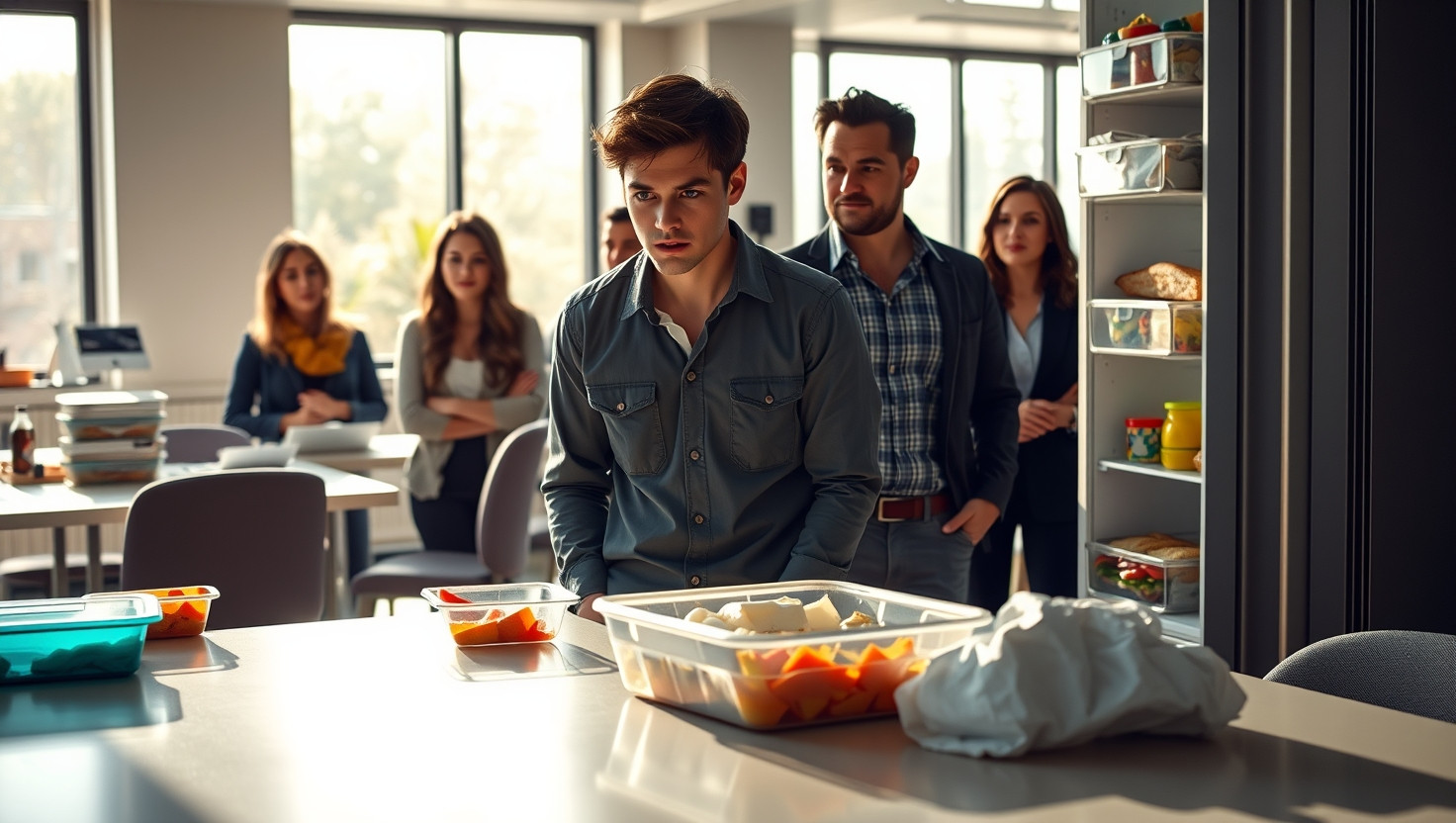 Coworker Caught Stealing Lunch Daily - AITA for Calling Her Out?