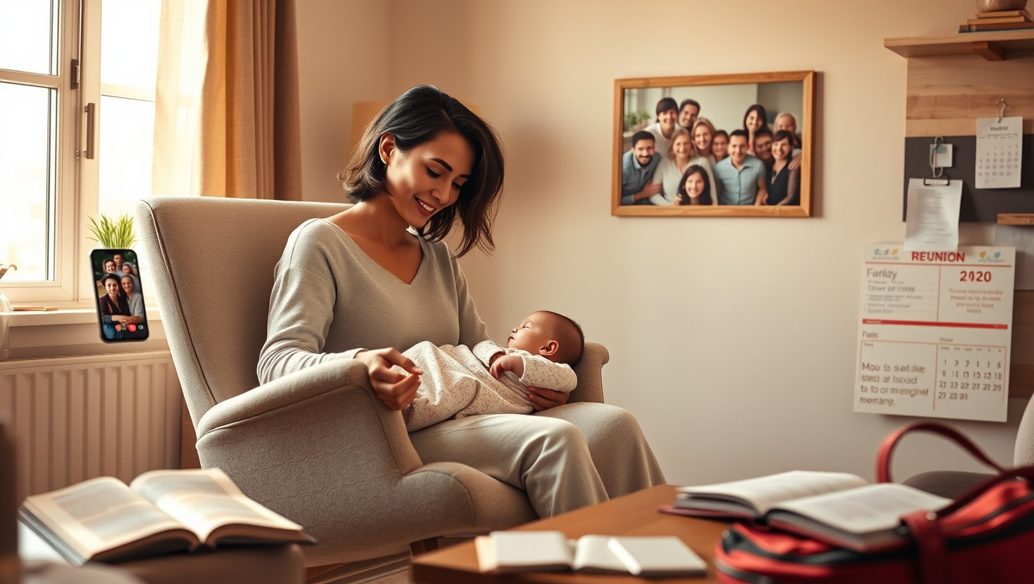 Refusing Family Reunion Over Newborns Sleep: AITA?