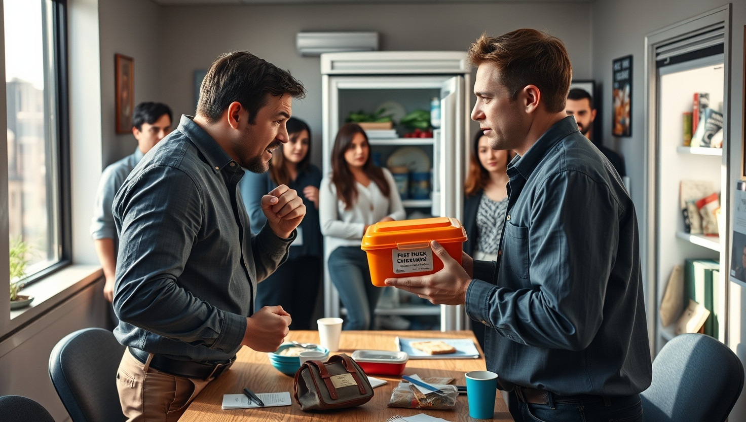 Confronting Lunch Thief at Work: AITA for Exposing Coworkers Desperation?