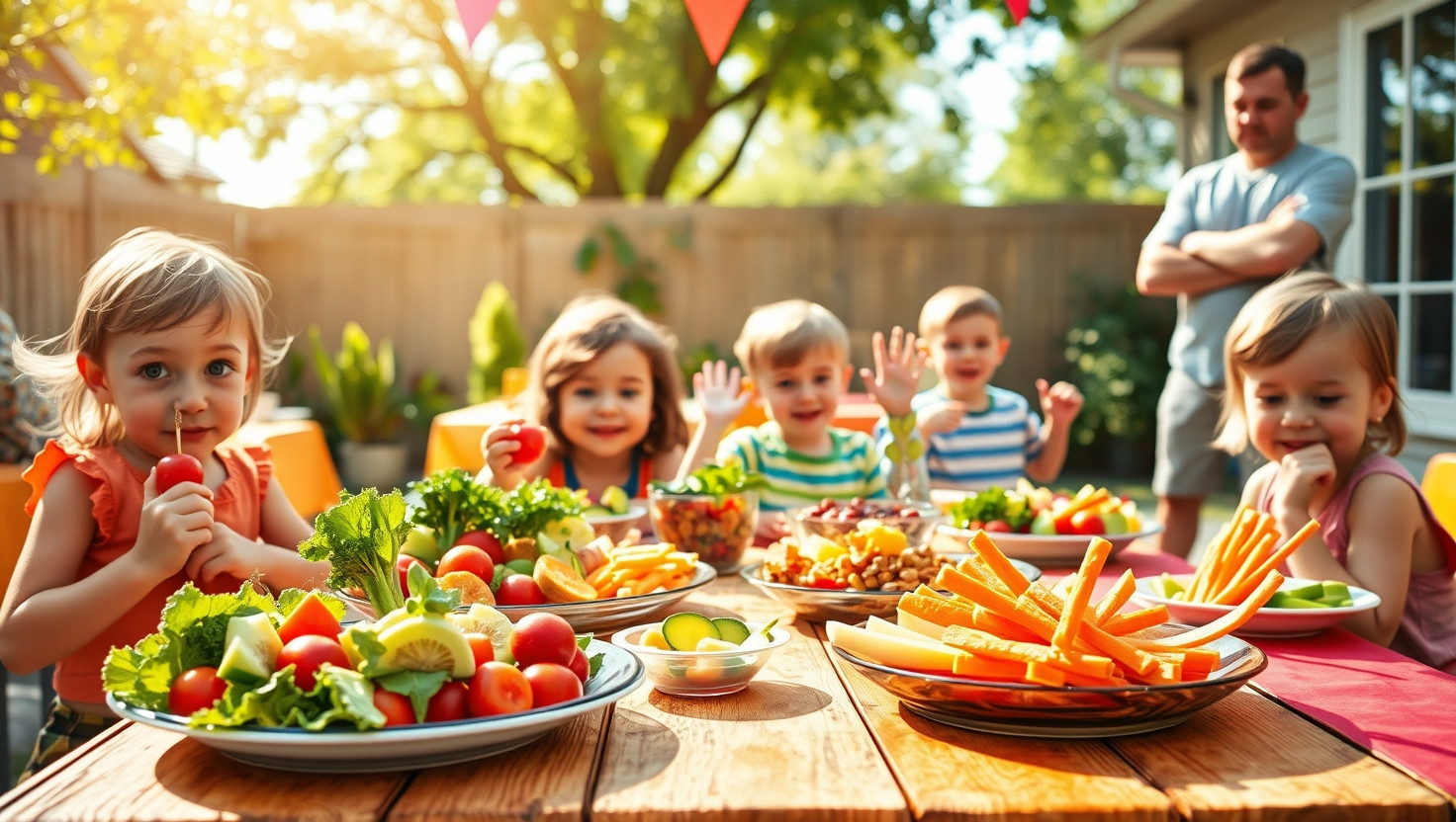 Am I in the Wrong for Serving Healthy Food Only at My Childs Birthday Party?