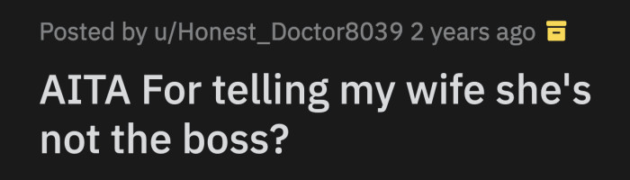 Then OP learned why business and relationships rarely work. His wife yelled at an employee who made a mistake.