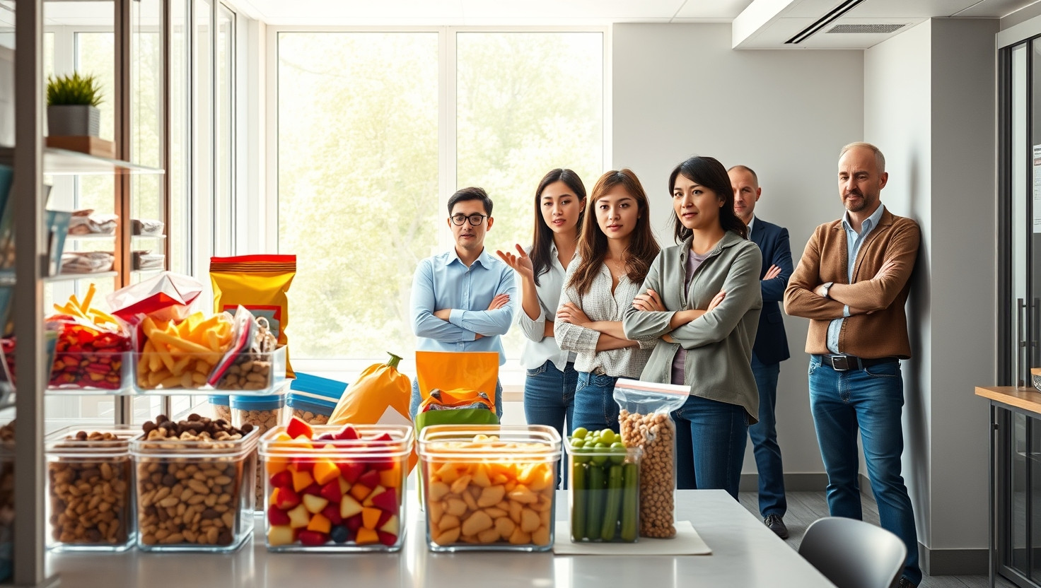 Should I Swap Office Snacks for Healthy Options? Dealing with Disappointed Colleagues
